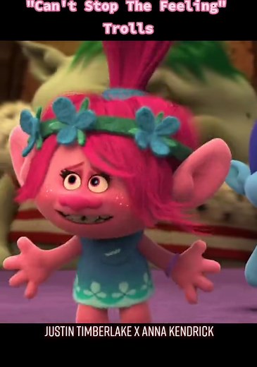 Can't Stop The Feeling | Trolls Singing Scene