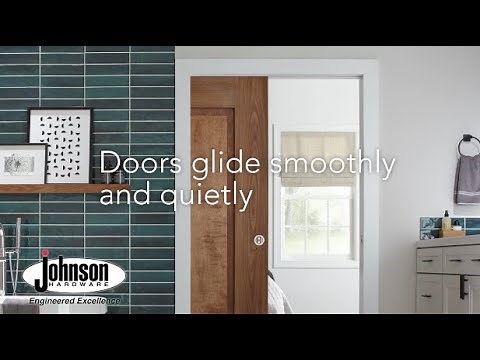 Johnson Hardware Soft-Close Pocket Door Hardware