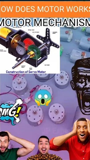 How a Motor Works | Running Mechanism|#shorts#viral#trending