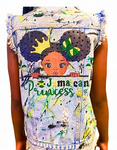 Tik Tok Inspired Jean Vest Kids Custom Denim Outfit - Etsy Canada