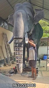 Arjuna👑Robotic Elephant Processing...... #aanamaker #arjunaelephant #dasaraelephant | Aanamaker