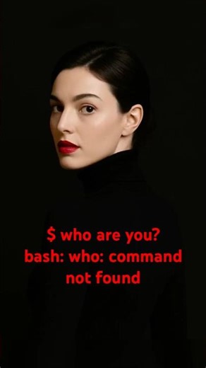 $ who are you? #Linux