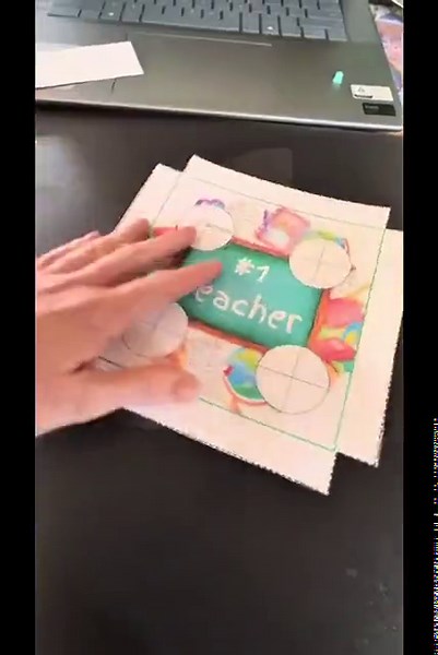 MINI Cupcake Box Insert (6"x6") ~ #1 Teacher ~ Teacher Appreciation ~ Apple Bouquet Wreath ~ Printable DIGITAL DOWNLOAD - Etsy