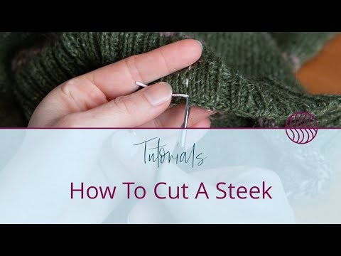 How to Steek Knitting: Cut, Reinforce & Finish with Confidence