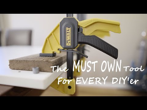 Irwin Quick Grip Clamps & DeWALT Trigger Clamps - Overview and Demo