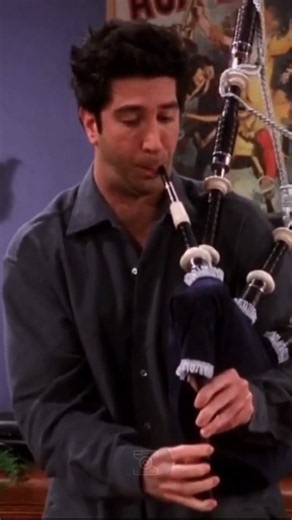Ross’s bagpipe scene remains one of Friends’ most talked about moments