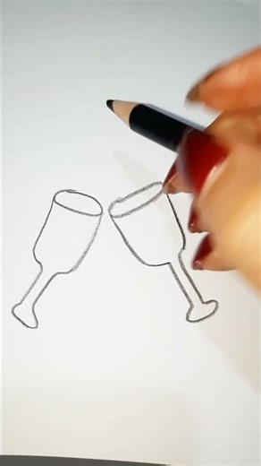 #glassdrawing #drawing #art #paint #easydrawing #easycutedrawing #