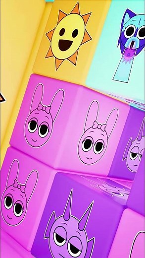 Sprunki Tunnel Loop 9 #roblox #incredibox #minecraft