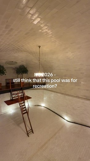 Exploring the Biltmore Estate Pool with Anderson Cooper