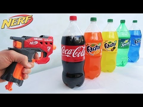 WORLDS STRONGEST NERF MOD! (EXPLODING COCA COLA)