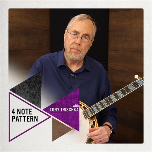 Attention banjo pickers! 🪕 Wrap up 2023 with this quick lesson from bluegrass icon and ArtistWorks banjo instructor, Tony Trischka, on a 4-note picking pattern he uses in his improvisations. 🎶 Click here for more FREE banjo lessons from Tony:⁣ https://hubs.ly/Q01GjlH80 #artistworks #tonytrischka #bluegrass #banjo #banjoist #banjoplayer #banjolesson #banjolessons #earlscruggs #music #musiclesson #musiclessons #onlinemusiclessons | ArtistWorks