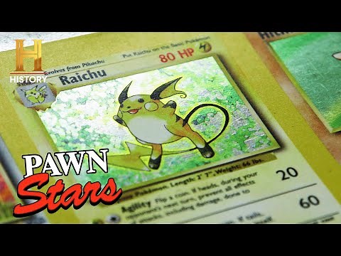 Pawn Stars Do America: $11,000 For SUPER RARE *Uncut* Pokemon Cards (Season 1) | Pawn Stars