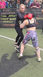 Female backyard boxing | The Scrapyard
