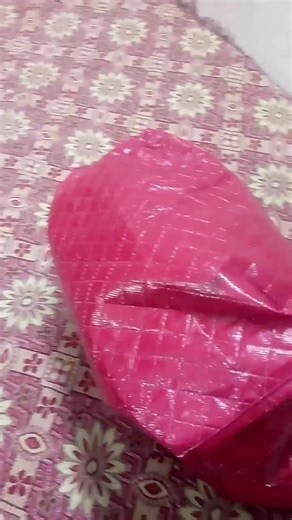 12 shares | PVC / Waterproof Tote Bag OR Storage bag ✨ Features ✔ Large size ✔ Strong handle straps ✔ Lightweight but roomy ✔ Water-resistant shiny surface ✔ Everyday shopping + home storage dono ke liye perfect #ShoppingBag #LargeBag #StorageBag #ReusableBag #RedBag #DailyUseBag #GroceryBag #TravelBag #OrganizingBag #HouseholdItems | Preloved Bags Closet by ayat | Facebook