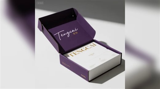 Custom Mailing Box Design-Durable 3-ply Corrugated Folders with Embossing &amp; Matt Lamination for Secure Product Transportation