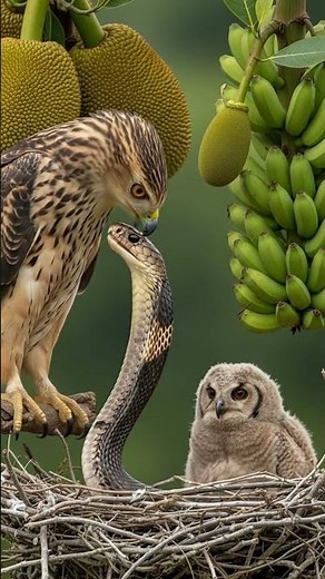 Eagle vs King Cobra: Fierce Battle in the Wild
