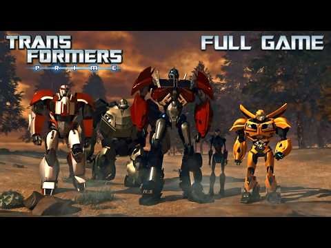 Transformers: Prime The Game (Wii) - Full Game Walkthrough (All S Ranks) 100%