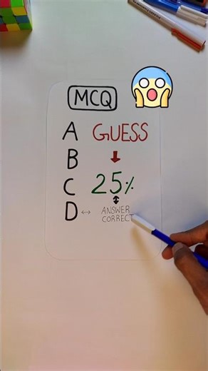 👉 3 Secret Tricks to Guess MCQ Correctly 📝🔥 #exam #studytips