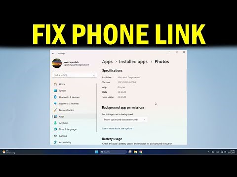 How To Fix Phone Link app Not Working or Not Opening on Windows 11 or 10