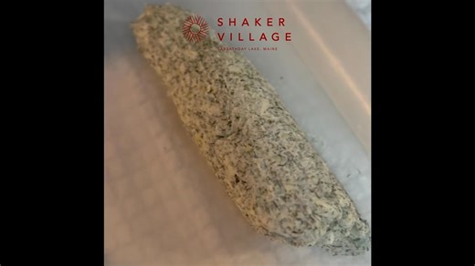 Dill & Parsley Holiday Butter Recipe https://maineshakers.com/dill-parsley-holiday-butter/ | Sabbathday Lake Shaker Village