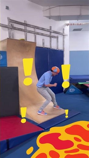 The Floor Is LAVA Obstacle Course! #shorts