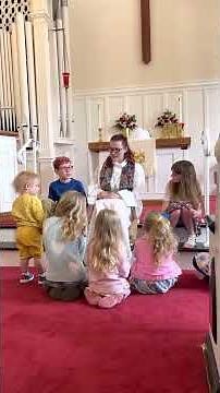 Sunday Children’s Sermon at St. Paul’s Lutheran (ELCA) with Pastor Ashlin - “I, at church”