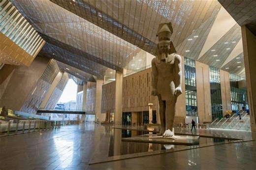 Privater Ausflug Makadi Bay-Kairo: Grand Museum-Pyramiden