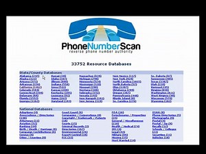 How to Find a Cell Phone Number - Live Tour