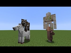 Minecraft 1.16.5: How to summon mobs riding mobs