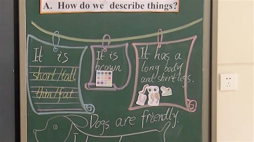 新教材Unit 2 A Let's talk&Let's learn示范课 （How do we describe things?）