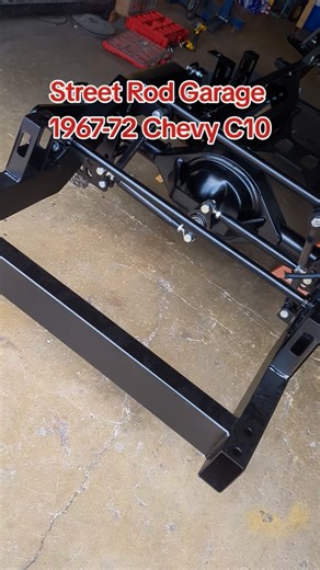 Street Rod Garage | Another 67-72 Chevy C10 Truck Chassis bearing completion at Street Rod Garage. We love the satin black frame with gloss black components.... | Instagram