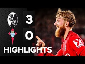 Jan-Niklas BESTE !! 3-0 Freiburg vs Celta Vigo Highlights UEFA Europa League 2026 Atsmosphere