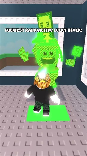 The luckiest radioactive lucky block in Steal a Brainrot 🍀