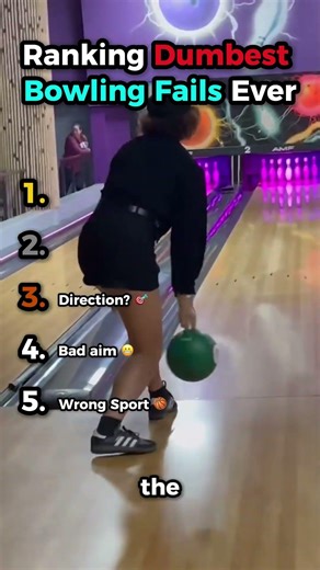 Ranking DUMBEST Bowling Fails EVER 💀