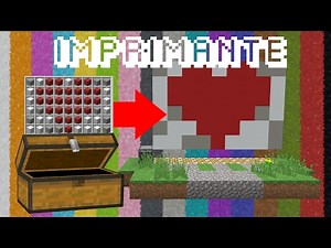 IMPRIMANTE 16 COULEURS | Tuto Redstone #82 | Minecraft 1.12