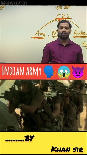 indian army stutus by khan sir🗣️😱🇮🇳|#newshorts #treandingshorts #khansir #soldier #reels #indianarmy