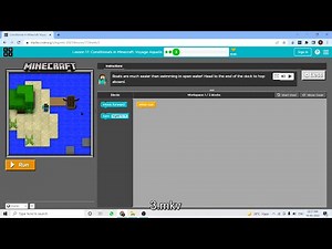 L17-3 |Code.org | Express-2021 | Lesson 17: Minecraft: Voyage Aquatic Introduction | level 3