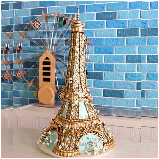 14K views · 310 reactions | Eifel tower cake ideas | Koalipops | Facebook