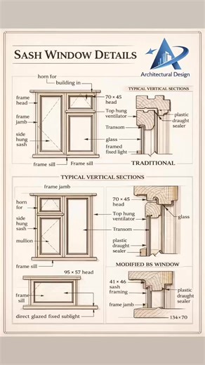 Windows Details | Architectural design