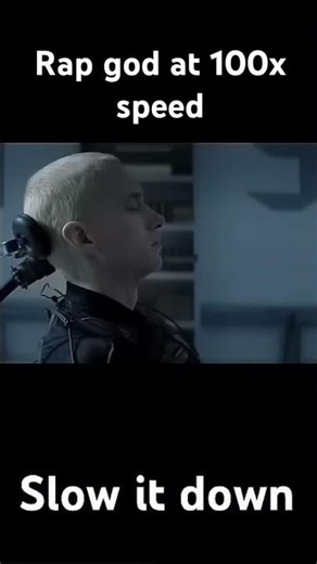 Rap god at 100 X speed !! #viral #rapgod #eminem #kaicenat #amp