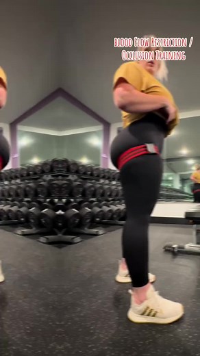 New BFR bamds came in- great leg workout 🏋🏼‍♀️ #natural #thickfit #legday #bloodflowrestriction