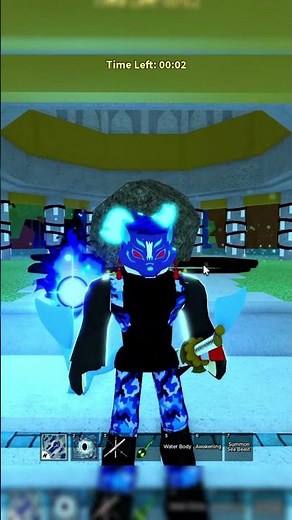 Kitsune Mask Showcase in Bloxfruits #bloxfruits #roblox #shorts