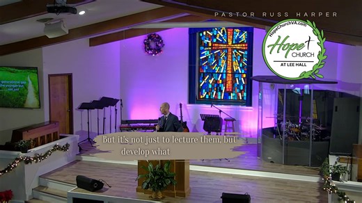 Are you just sharing space or sharing life? 🤔 This pastor just called out the biggest problem in our churches today! We love to lecture young people about what they're doing wrong, but we're missing the real solution. It's not about sitting together on Sundays - it's about doing life together Monday through Saturday! 🙌 #SharedLife #ChurchCommunity #Mentorship #GenerationalGap #Discipleship #NextGeneration #ChurchFamily #RealTalk #Leadership #ChurchLife | Hope Church At Lee Hall