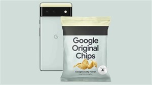 Google promotes the Pixel 6 line with billboards and...potato chips?