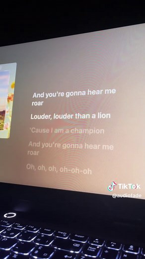 I got the eyes of a tiger #lyrics_songs #lyricsmusic #fyp #katyperry #songsedits
