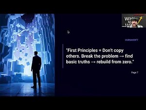 Elon Musk's First Principles: Think Like a Scientist!
