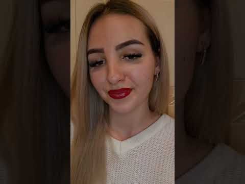 ASMR smoking girl closeup corks