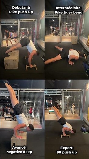Se muscler les épaules et triceps au poids de corps