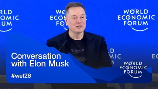 Conversation with Elon Musk | World Economic Forum Annual Meeting 2026 | Burkhard Fassbach