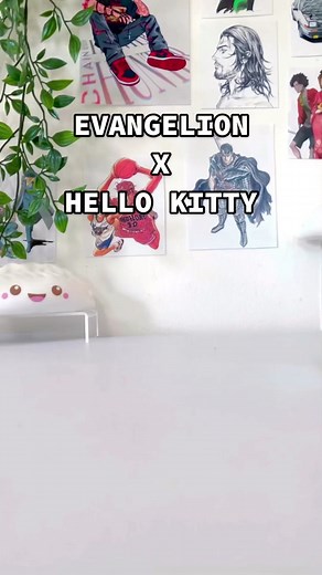 EVANGELION X HELLO KITTY Crossover: Adorable Mashup